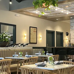 interior, sushi and sashimi