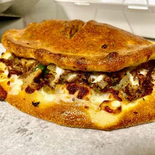 Philly Cheese Steak Oven Baked Sub