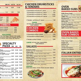 Our Menu1