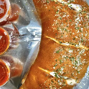 Meatball Calzone - comes in small 10&quot; and large 14&quot;