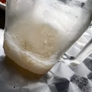 Bourbon Peach slushee