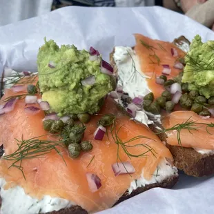 Smoked Salmon Toast