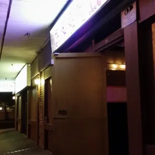 entrance