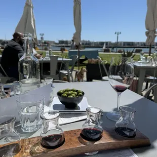 Rockstar flight, olives, and views