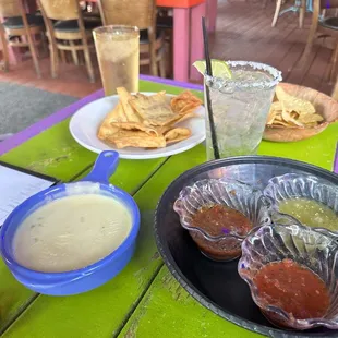 Queso, margarita