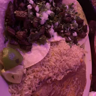 Carne Asada al Carbon Tacos