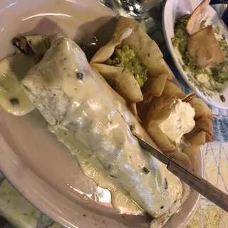 Chicken Fajita Burrito