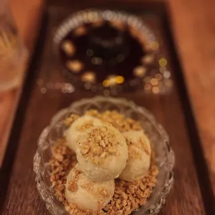 Mole negro sticky toffee pudding