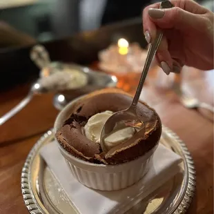 Chocolate souffle