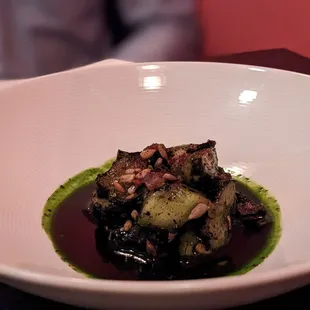 Grilled cucumber salad