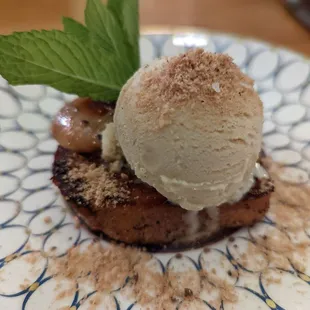 French toast with frois gras