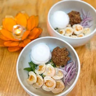 THE PORK AND LYCHEE SALAD