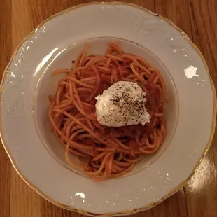 Strawberry Spaghetti