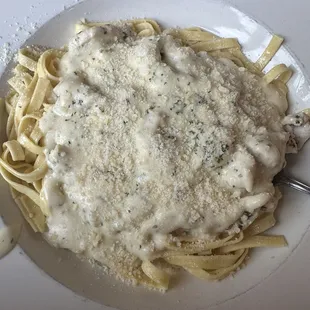 Fettuccine Alfredo with Chicken