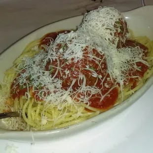 Spaghetti and Meatballs