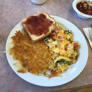 Veggies mix omelette!