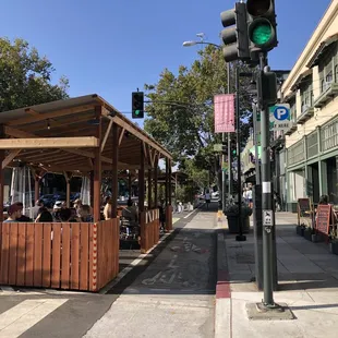 Lovely outdoor seating