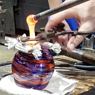 Multi-Color Swirl Ornament