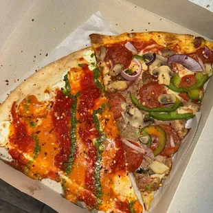 The rainbow slice was delish!