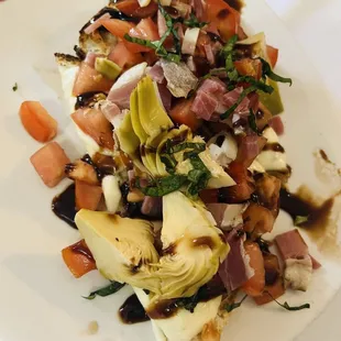a plate of food