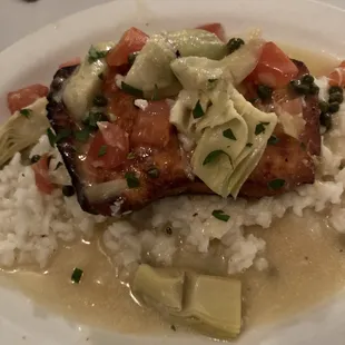 Piccata with Salmon