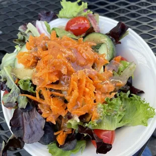 Small garden salad