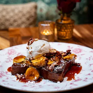 Bananas Foster French Toast