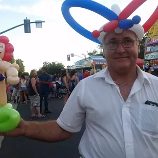 Or to get yourself an awesome balloon art!