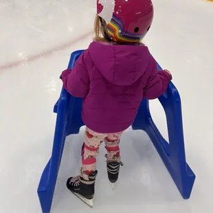 Toddler with stabilizer