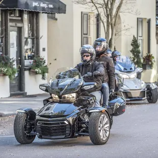 The Can-Am Spyder is a versatile 3-wheeler, made for adventure!