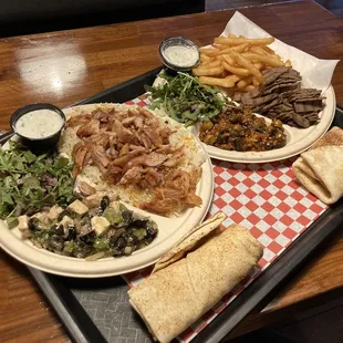 Chicken Schwarma Pita Wrap