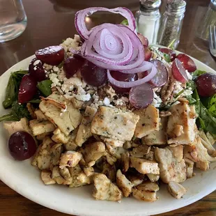 Grilled Chicken and Grape Salad - so delicious!!!