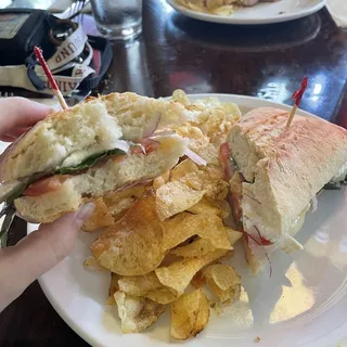 Tomato, Basil, and Brie Sandwich