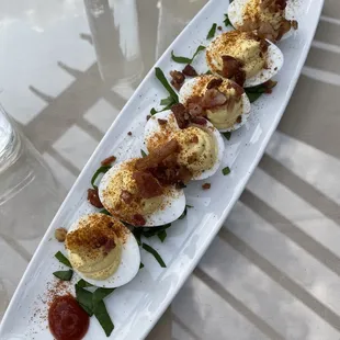 Deviled eggs