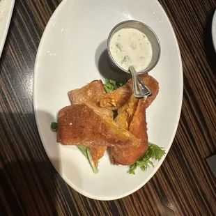 Buffalo Chicken Spring Rolls