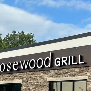  the front of the restaurant
