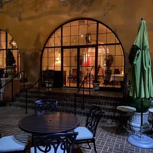 Restaurant and patio