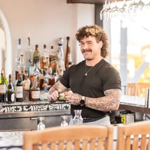 Our bartenders are ready to welcome you with a drink