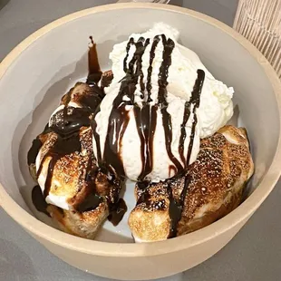 Croissant waffle