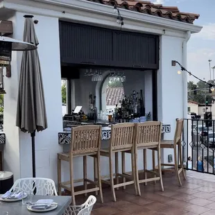 Bar on the balcony