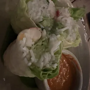 Lobster Spring Rolls