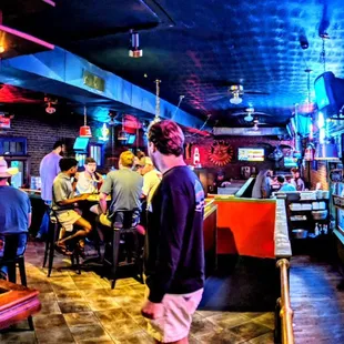 Fun atmosphere for friends and family