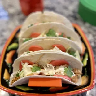 Rosey's Pollo Rico with pickled radish