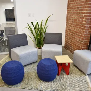 Outside of kickball room (part of playground rental)