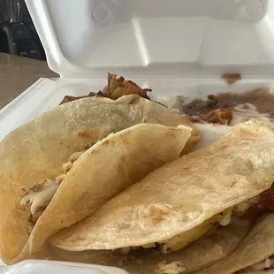 Breakfast tacos