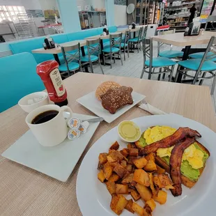 Nice, pretty dining room.
