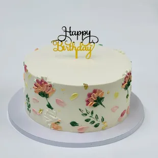 vanilla cream cake!