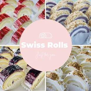 Fresh daily Swiss rolls! 
No preservatives, No shortening, no corn syrup!!!!
All sauces are made in the house!