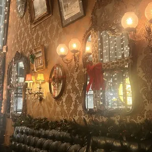 Cozy Christmas setting