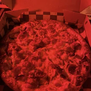 Pepperoni pizza